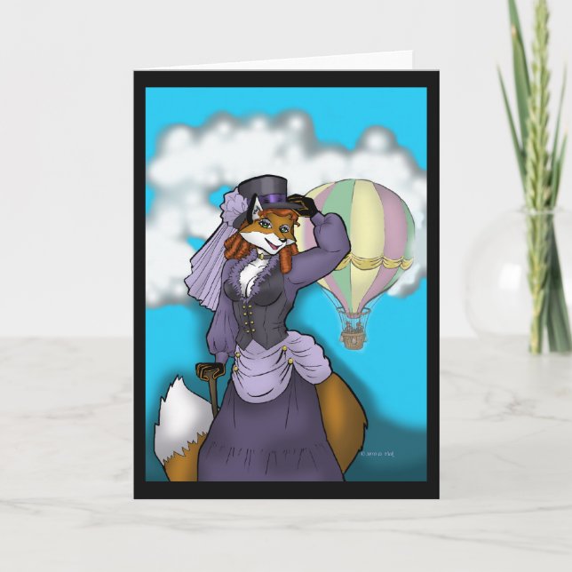 Philea Fogg Greeting Card Kort (Framsida)