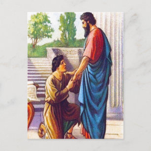 Philemon 17-22 tar emot honom som du vill. vykort