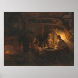 Philemon och Baucis - Rembrandt Fine Art Poster