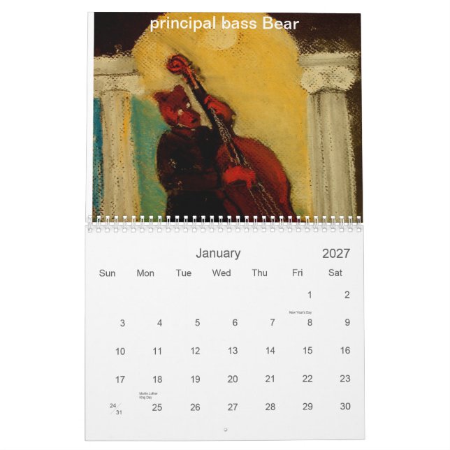 Philharmonic orkester för björn kalender (Jan 2027)