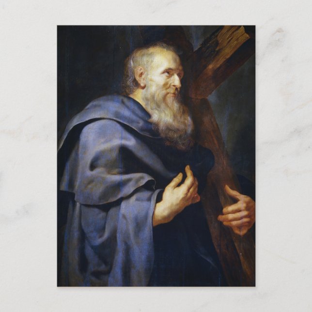 Philip Apostle Peter Paul Rubens porträtt Vykort (Framsida)