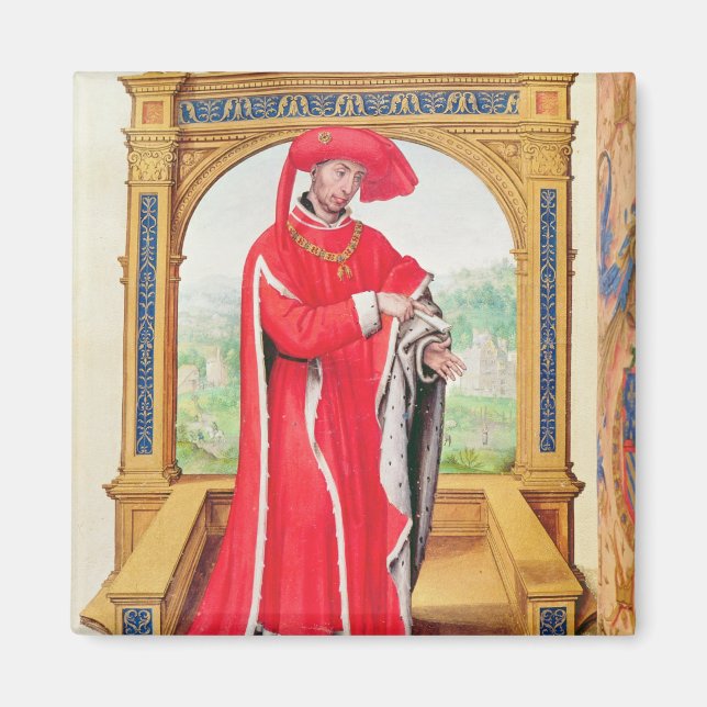 Philip Bra Duke av Burgundy Magnet (Framsidan)