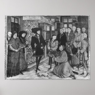 Philip bran, hertig av Burgundy Poster