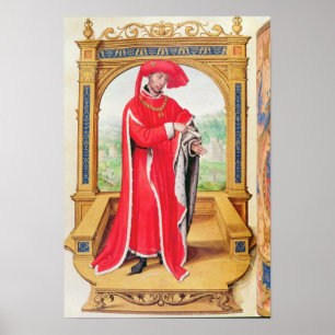 Philip den bra hertigen av Burgundy Poster