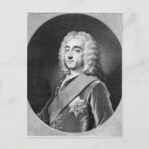 Philip Dormer Stanhope, graverad av John Simon Vykort