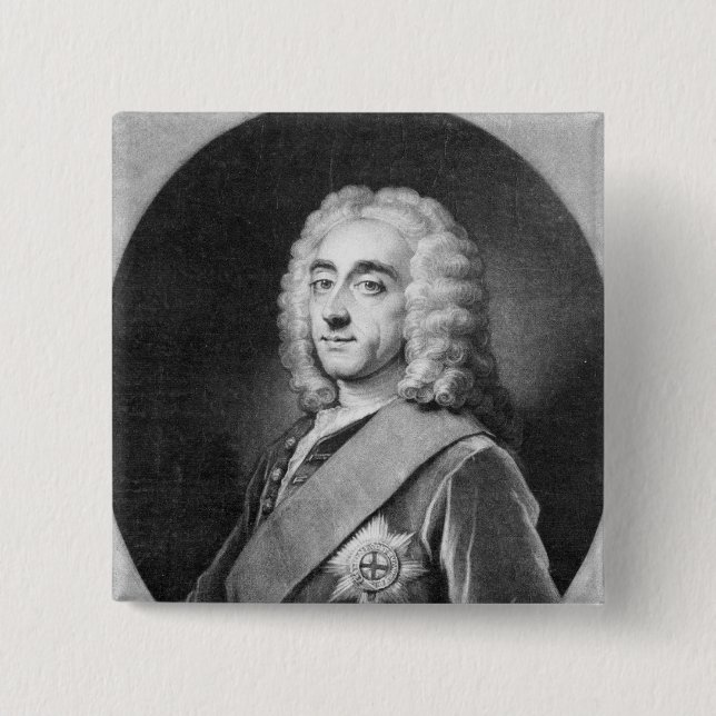 Philip Dormer Stanhope som inristas av John Simon Knapp (Framsida)