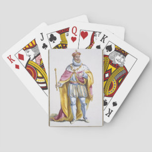 Philip II (1527-98) Kung i Spanien från Receuil de Casinokort
