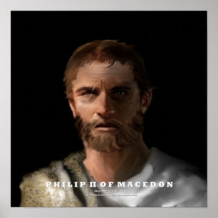 Philip II av den Macedon affischen Poster