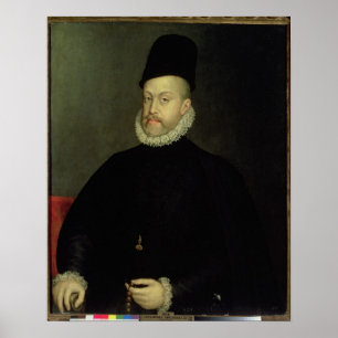 Philip II av Spanien 1565 Poster