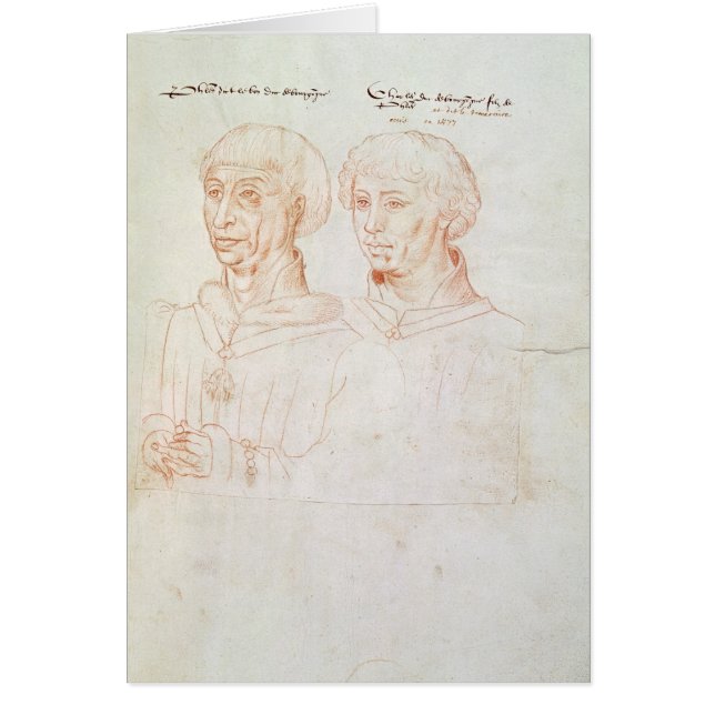 Philip III bran Hälsningskort (Framsidan)