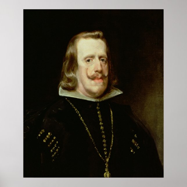 Philip IV av Spanien, c.1656 Poster (Framsidan)