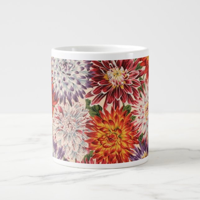 Philip Jacobs Fabric Cactus Dahlia Mugg Jumbo Mugg (Framsidan)