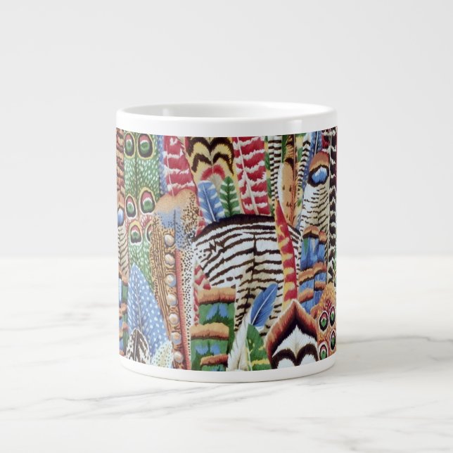 Philip Jacobs Fabric Feather Mugg Jumbo Mugg (Framsidan)