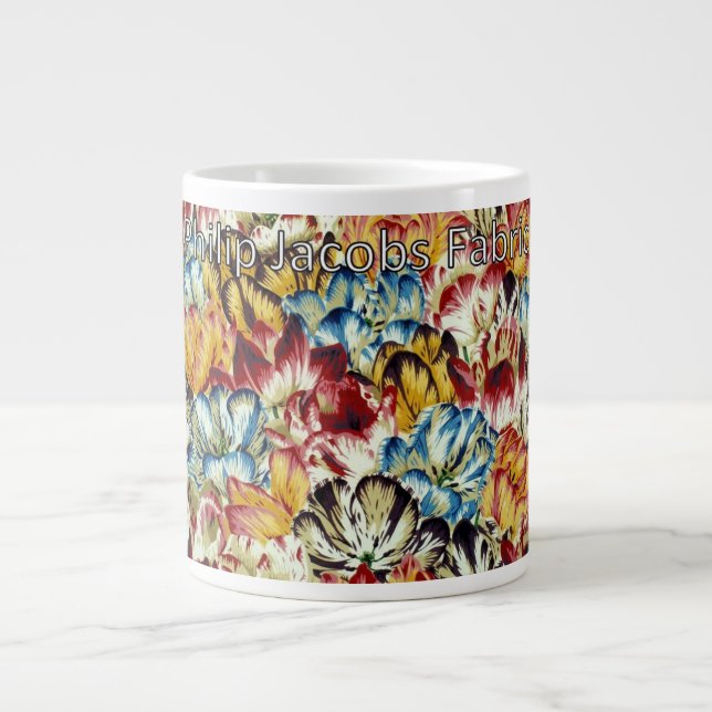 Philip Jacobs Fabric Large ’Tulip Mania’ Mugg Jumbo Mugg (Framsidan)