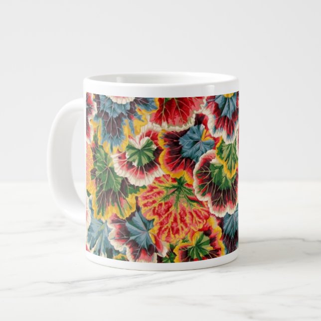 Philip Jacobs Geranium Löv design Jumbo Mugg (Framsida vänster)