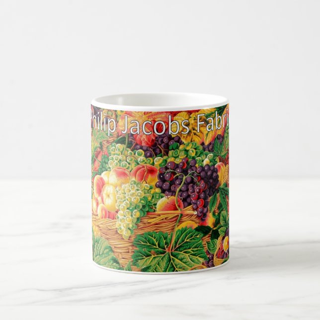 Philip Jacobs tyg marknadsför basketmuggen Kaffemugg (Center)