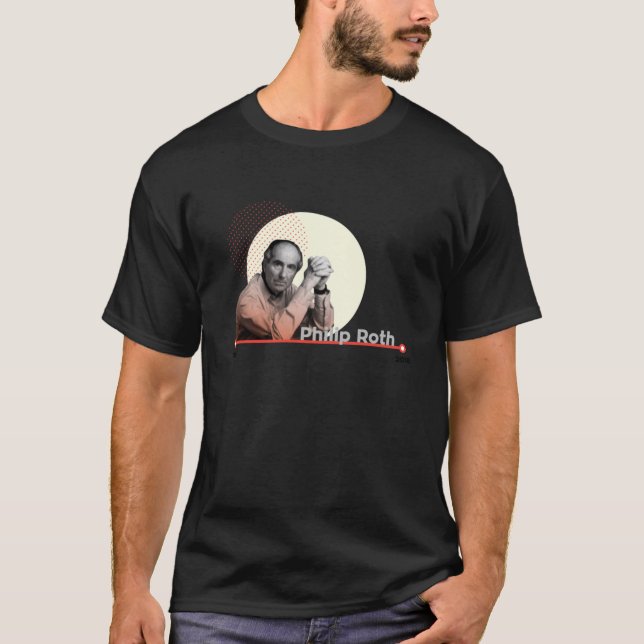 Philip Roth T Shirt (Framsida)