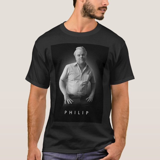 Philip Seymour Hoffman Classic T-Shirt (Framsida)