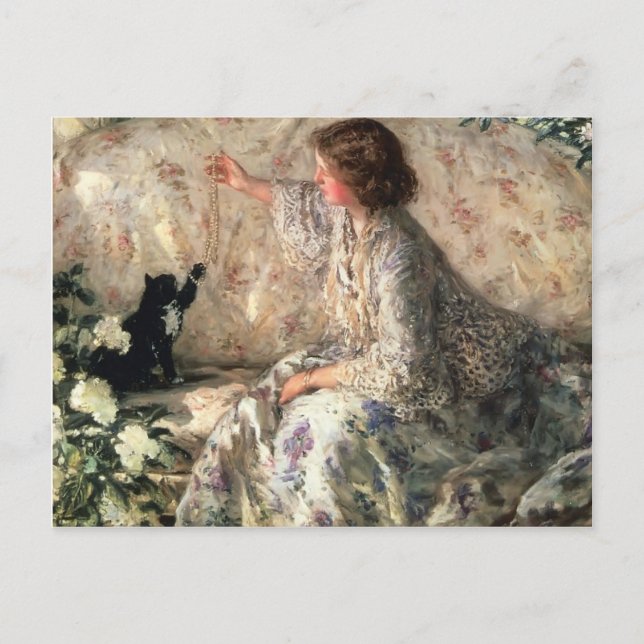 Philip Wilson Steer- Hydrangeas Vykort (Framsida)