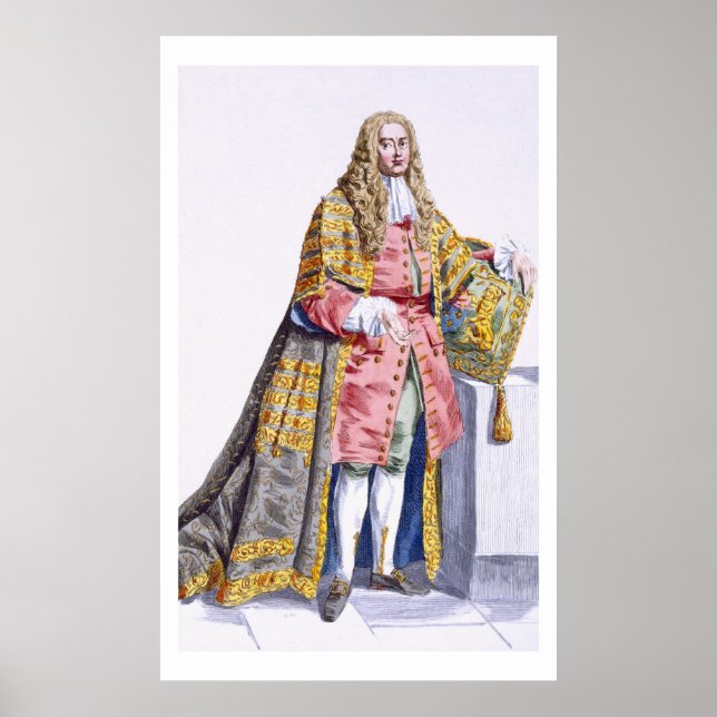 Philip Yorke (1690-1764) First Lord Hardwick från Poster (Framsidan)