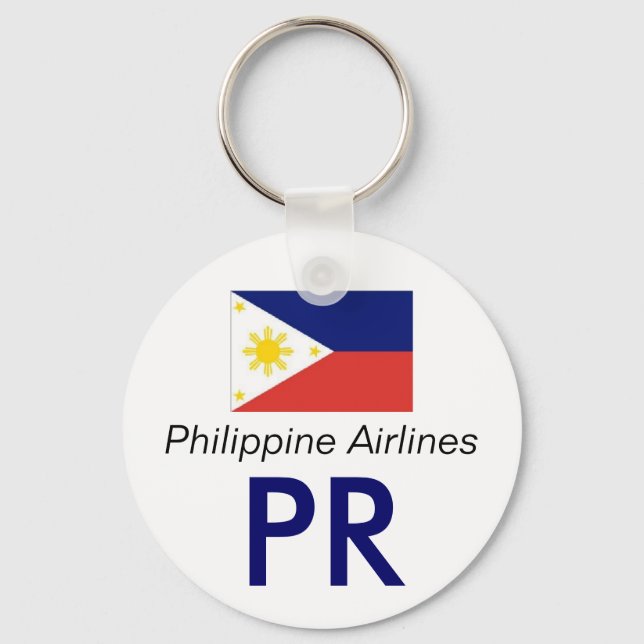 philipinesflag, PR, Philippine Airlines Nyckelring (Framsida)