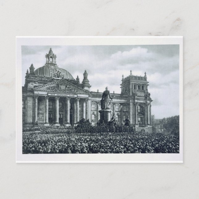 Philipp Scheidemann (1865-1939) ge och adress f Vykort (Framsida)