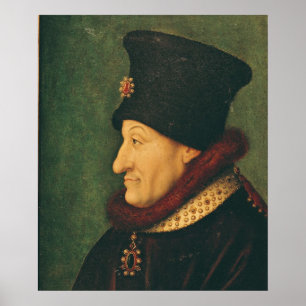 Philippe av frankrikehertigen av Burgundy Poster