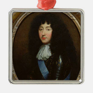 Philippe av frankrikehertigen av Orleans Julgransprydnad Metall