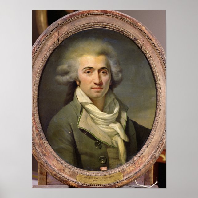 Philippe-Francois-Nazaire Fabre d'Eglantine Poster (Framsidan)