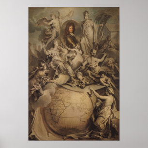 Philippe II Duke of Orleans, 1718 Poster