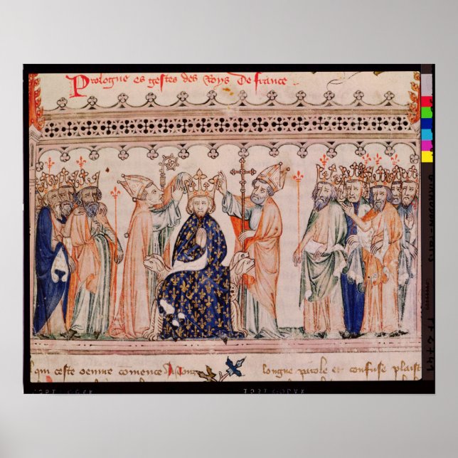 Philippe III le Hardi Kung av Poster (Framsidan)