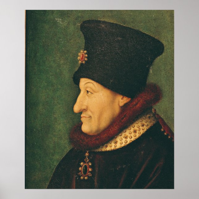 Philippe of Frankrike Duke of Burgundy Poster (Framsidan)