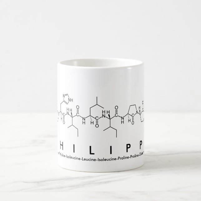 Philippe peptide namn mugg (Center)