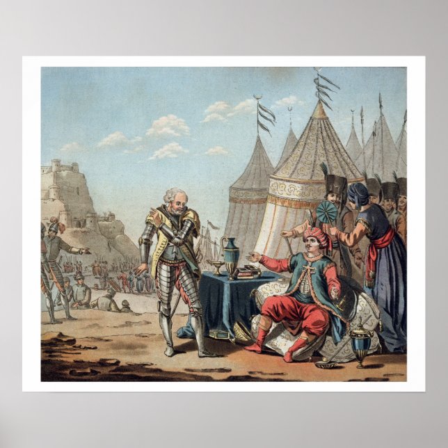 Philippe Villiers de L'Isle-Adam (1464-1534) refus Poster (Framsidan)