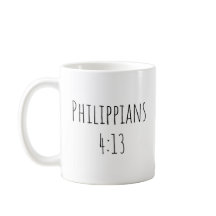 Philipperbrevet 4:13 Mugg