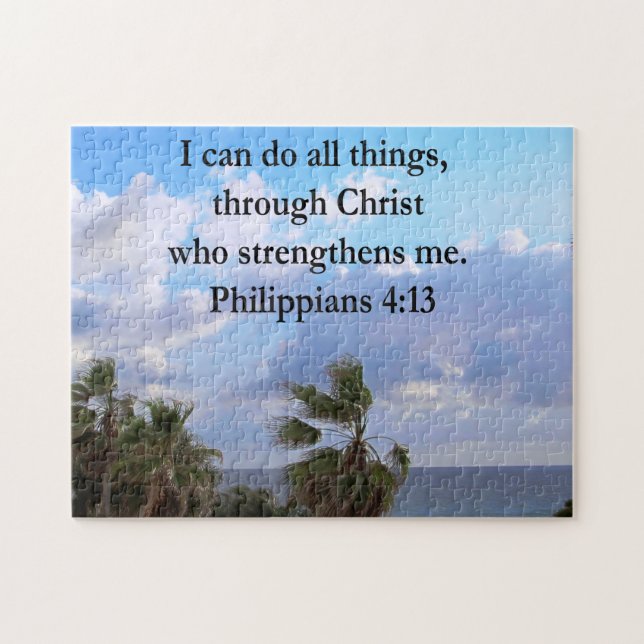 PHILIPPIANER 4:13 PRAYER PUSSEL (Horisontell)