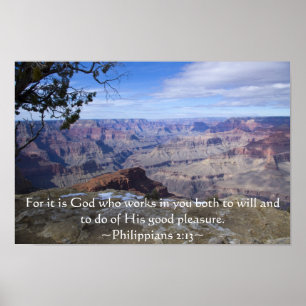 Philippians2:13 Poster