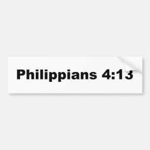 Philippians4:13 Bildekal