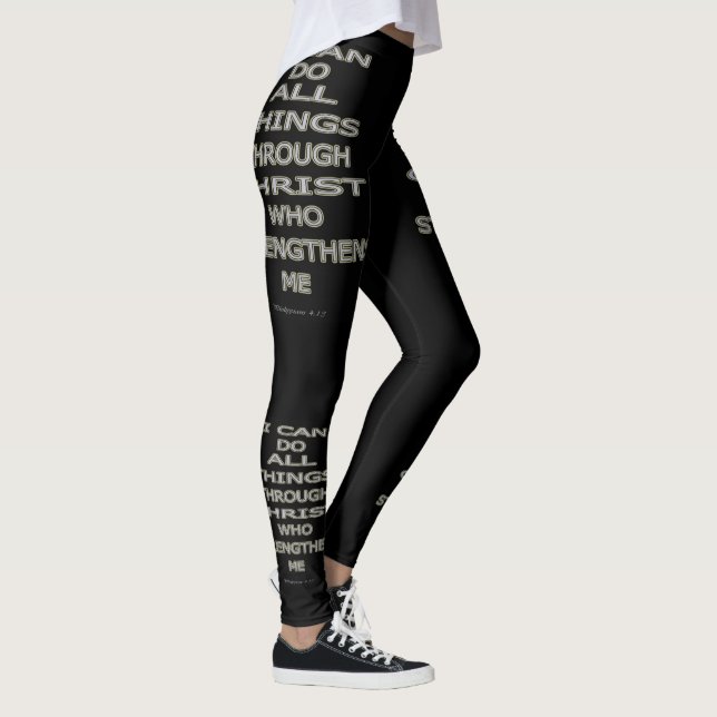 Philippians4:13 Leggings (Höger)