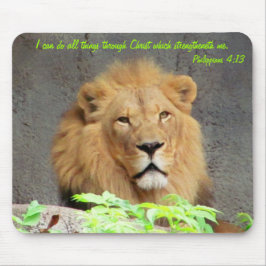 Philippians4:13 med Male lejont Musmatta