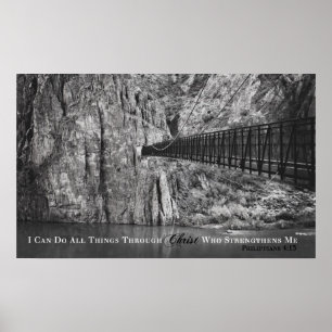 Philippians4:13 Poster