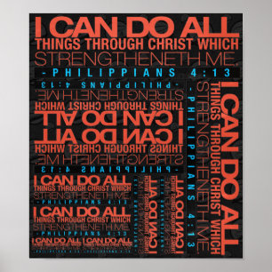 Philippians4:13affisch Poster