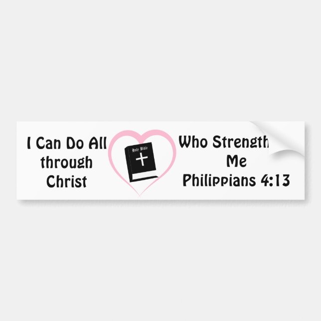Philippians4:13bildekal Bildekal (Framsidan)