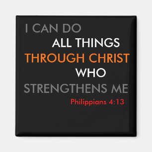 Philippians4:13magnet Magnet
