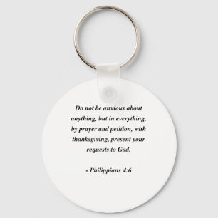 PHILIPPIANS4:6 NYCKELRING