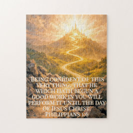 Philippians 1:6 Jigsaw Puzzle Pussel