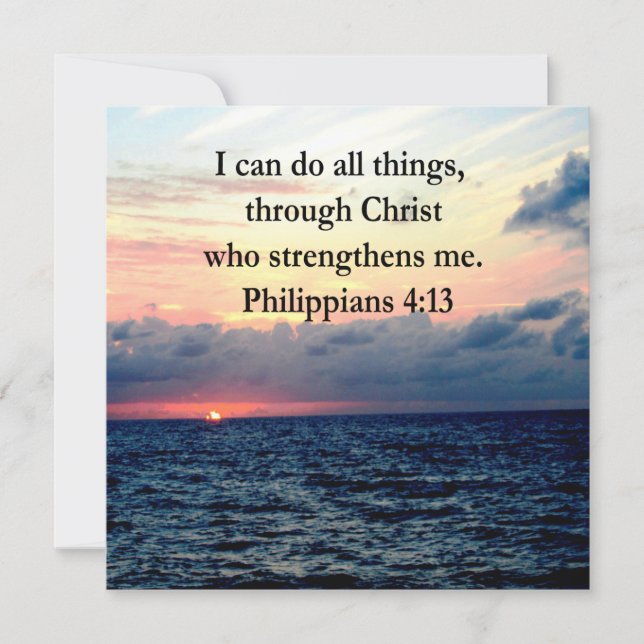 PHILIPPIANS 4:13 (Framsida)