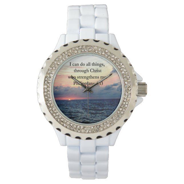 PHILIPPIANS 4:13 ARMBANDSUR (Framsida)