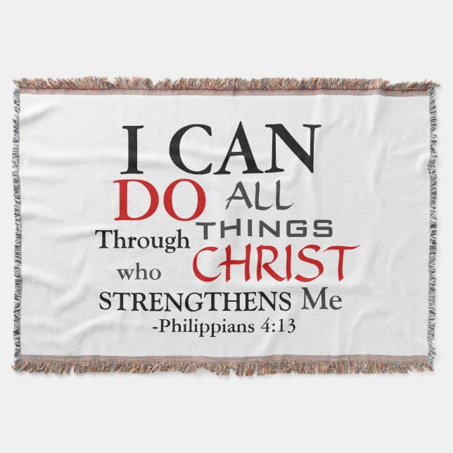 PHILIPPIANS 4:13 FILT (Framsidan)