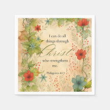 Philippians 4:13 I Can Do All Things Vintage Botan